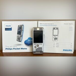 Philips DPM-8000 Profeesional Digital 3D Voice Pocket Handheld Recorder Memo